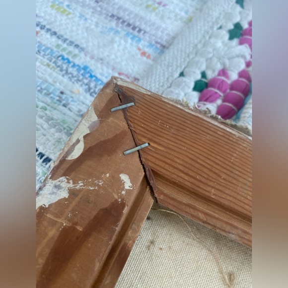 VINTAGE Fula oil painting! 1969 - Picture 4 of 8